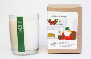 Campy Candles, new to Mahogany boutique